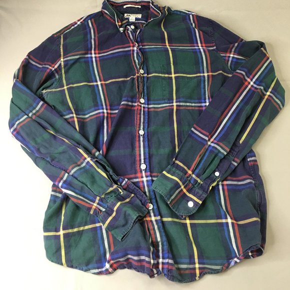 J. Crew Other - J.Crew Thomas Mason Button Shirt Mens Large